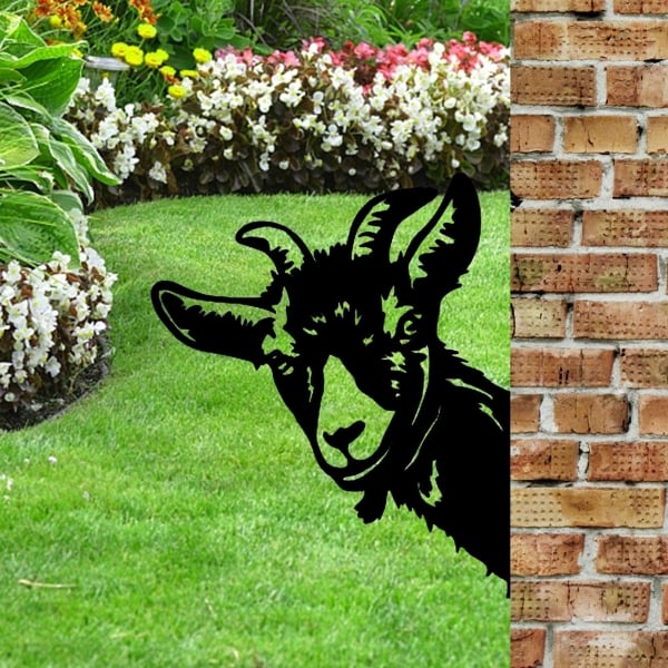 🔥LAST DAY 70% OFF🎁Peeping Metal Wall Decor Farm Wall Decor Outdoor Garden