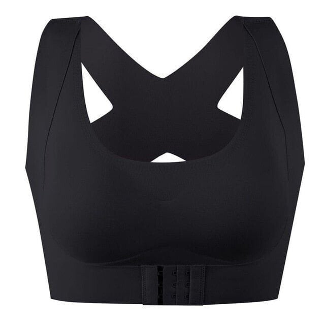 2PCS Unwired Front Buckle Push Up Adjustable Seamless Tank Bra