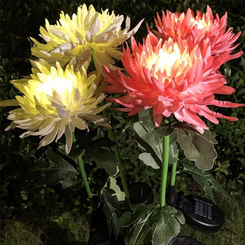 🔥Last Day 49% OFF🔥 - Chrysanthemum Solar Garden Light💐