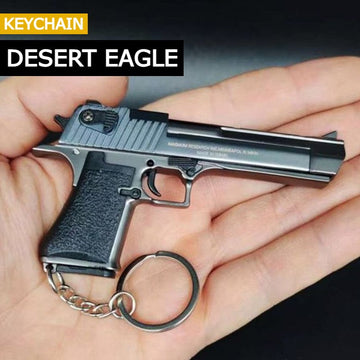 Premium Metal Desert Eagle Keychain