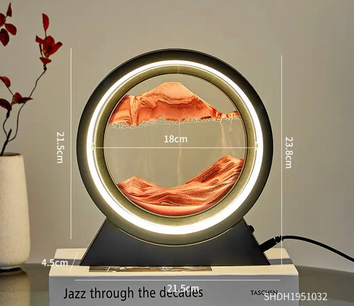 LED Quicksand Lamp for Home Decor