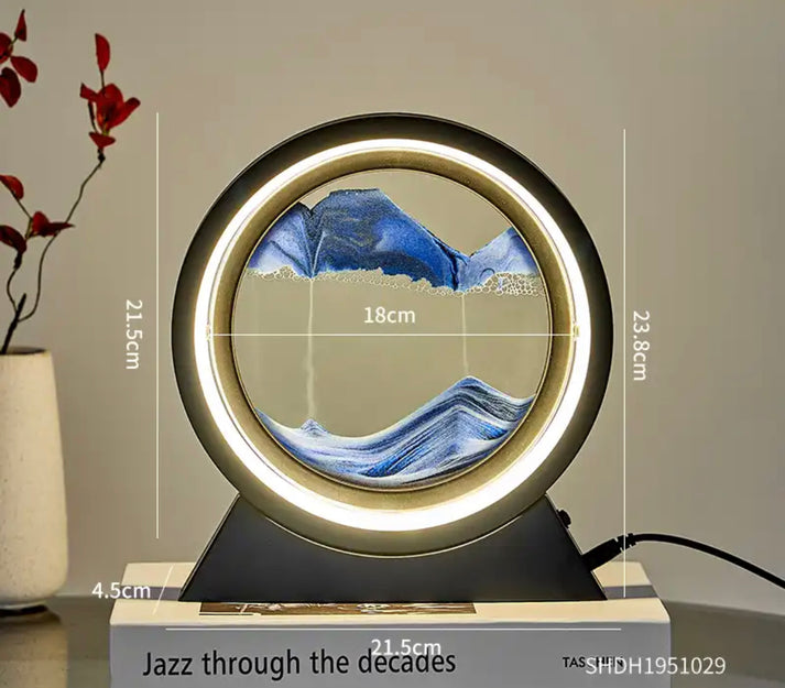 LED Quicksand Lamp for Home Decor
