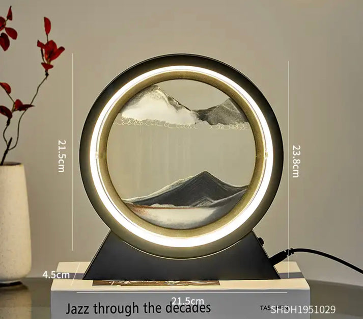 LED Quicksand Lamp for Home Decor