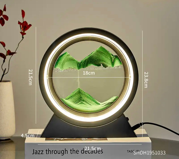 LED Quicksand Lamp for Home Decor