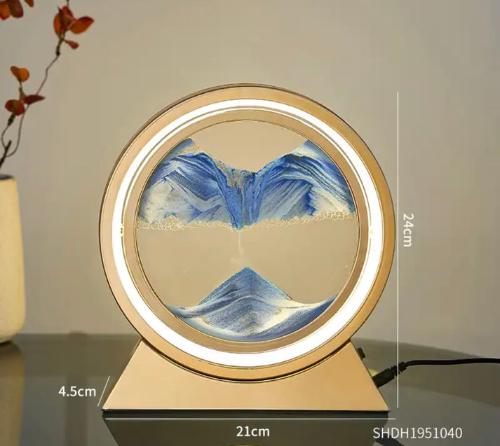 LED Quicksand Lamp for Home Decor