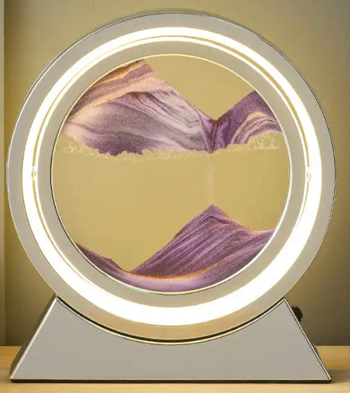 LED Quicksand Lamp for Home Decor