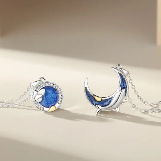 Sun and Moon Magnetic Necklaces