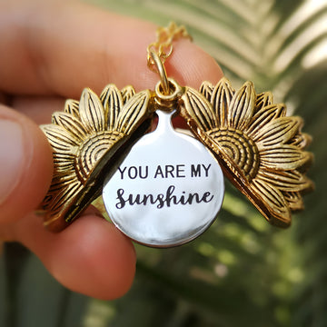 Sonnenblume-Halskette