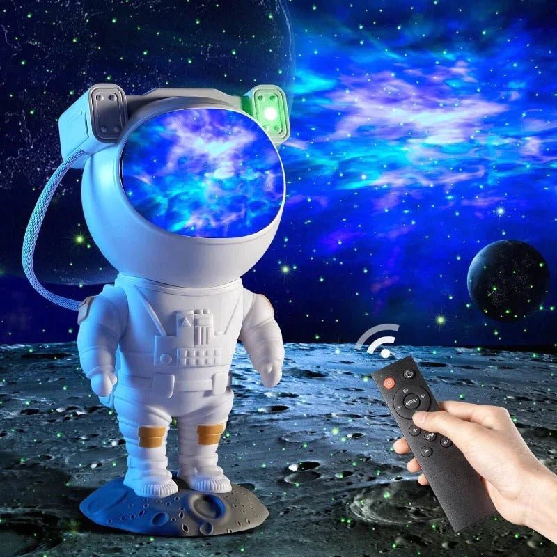 Spacebuddy Star Projector Galaxy Night Light Astronaut Space Buddy Projector  USB