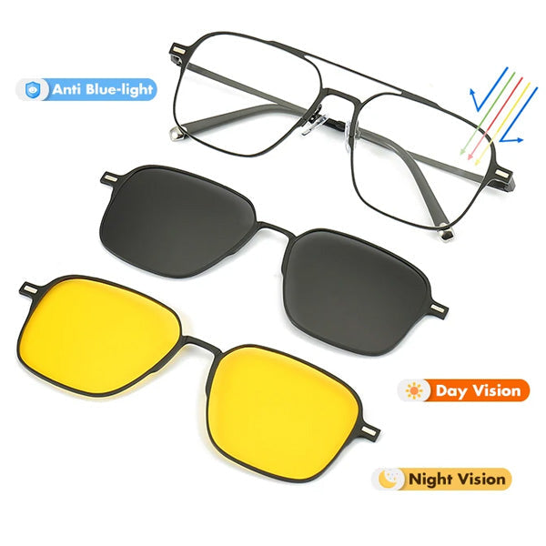 Olene™ 3 In 1 Polarized Sunglasses.